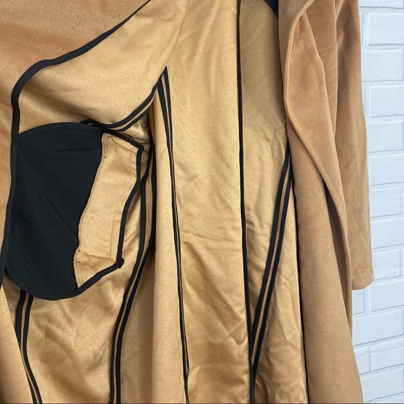 Eloquii Tie Waist Robe Coat size 22 - Picture 8 of 9